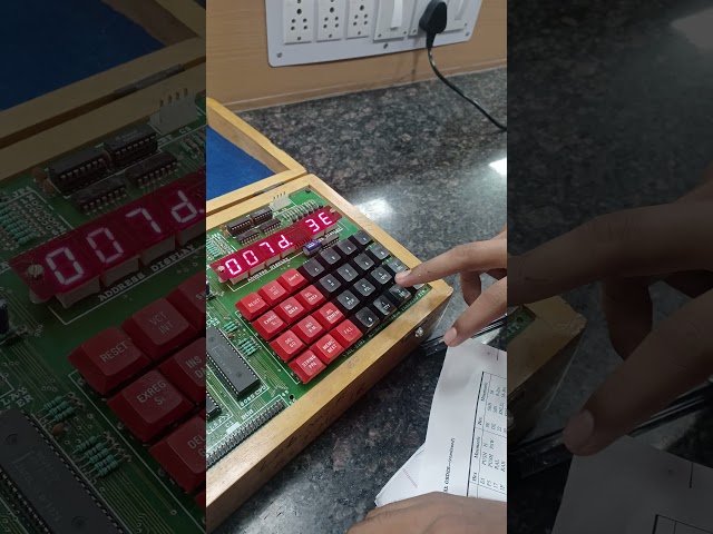 Addition of 2 sexy 8-bit numbers in 8085 microprocessor