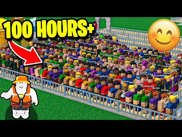 I made the World's LONGEST QUEUE in My Theme Park..