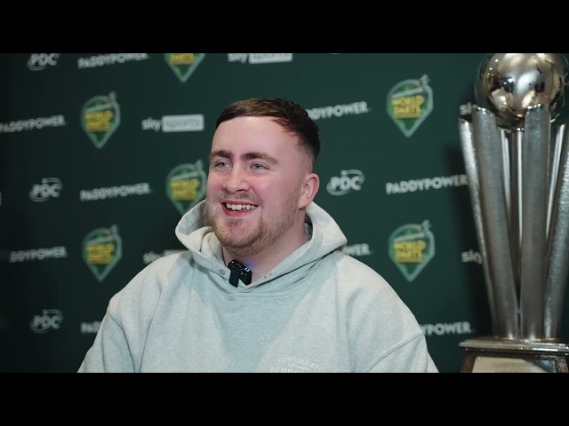 THE WINNER'S INTERVIEW 🏆 Luke Littler speaks after sealing back-to-back World Championship titles