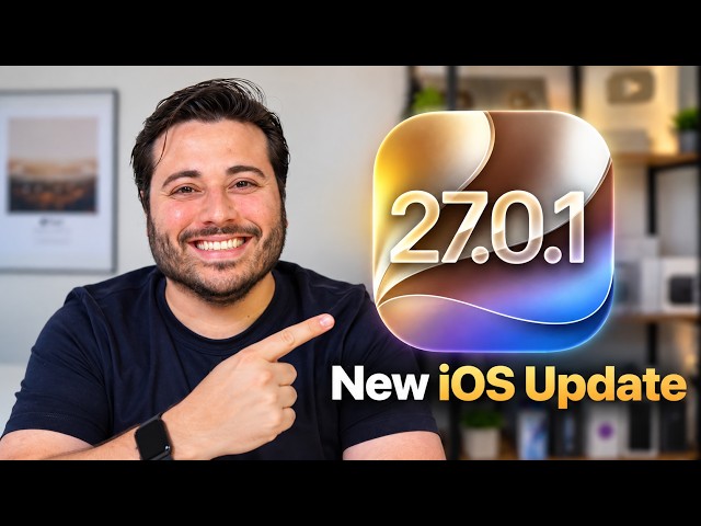 iOS 27.0.1 - The First Update to iOS 27!