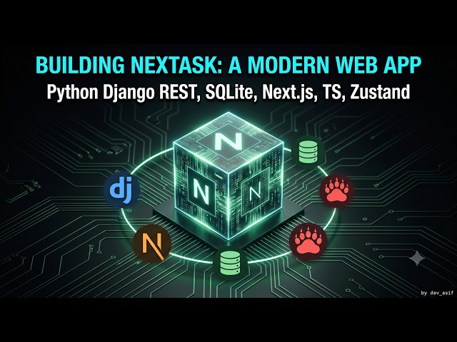 Building a Full-Stack SaaS App with Next.js 16 + Django | Kanban Board & Image Annotation Tool