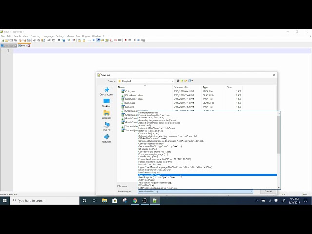 Java 1, Fall 2019 - Chapter 4 Lecture Part 2