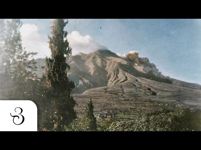 Boyolali Era Hindia Belanda (1921) - Puncak Gunung Merapi & Suasana Pasar [ID SUB]