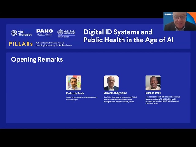 PILLARs Peer Learning Exchange: Digital ID Systems and Public Infrastructures in the Age of AI