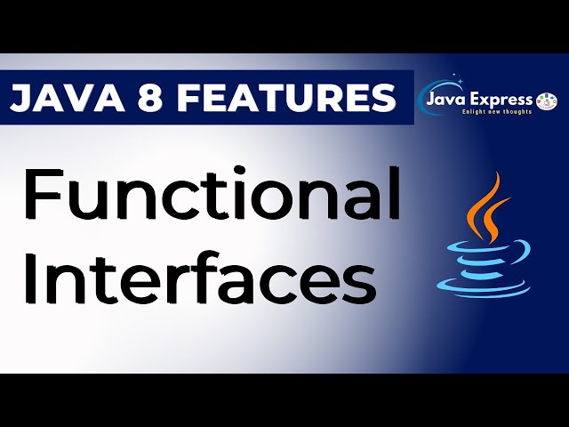 Functional Interface New in Java