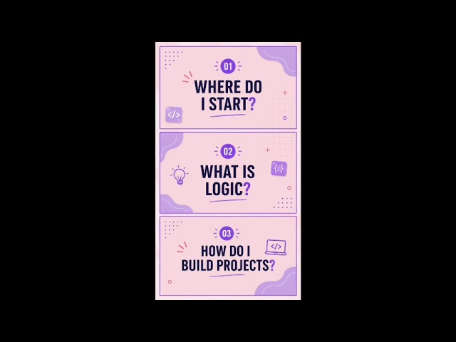 Welcome to Concept to Code 🚀 Learn Coding Step by Step