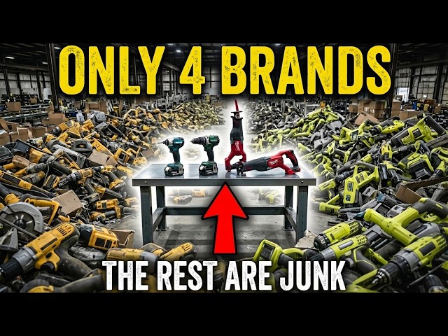 The Only 4 Tool Brands Still Worth Buying (Everything Else Is Junk)