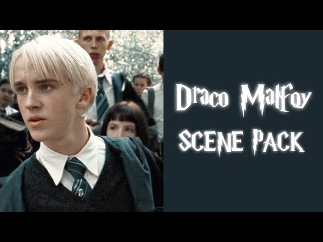 Draco Malfoy Scene Pack [Logoless+1080p] (NO BG MUSIC)