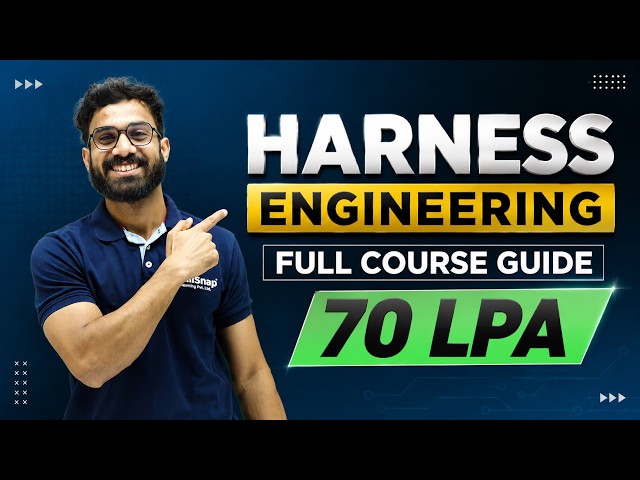 Harness Engineering Full Course | AI Harness Engineering Roadmap 2026 | LLM to AI Product