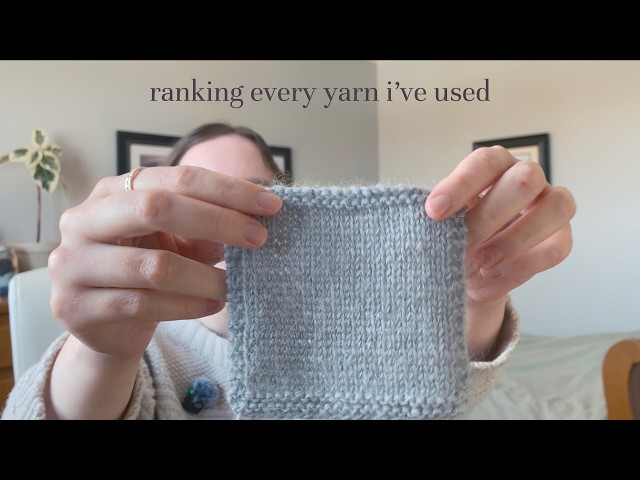 I have a lot of opinions about yarn.