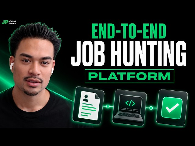 End-to-End Job Hunting Platform (Product Walkthrough)