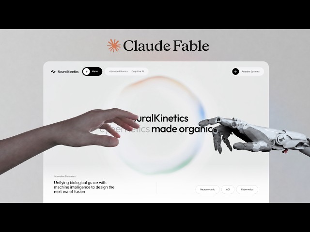 Claude Fable 5 Just Changed Web Design Forever!