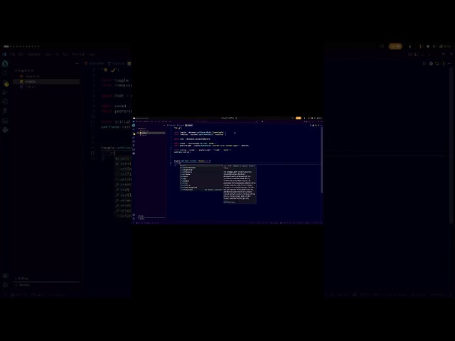 Dark Mode Toggle with Pure CSS + JS No Libraries! #shorts  🌙☀️