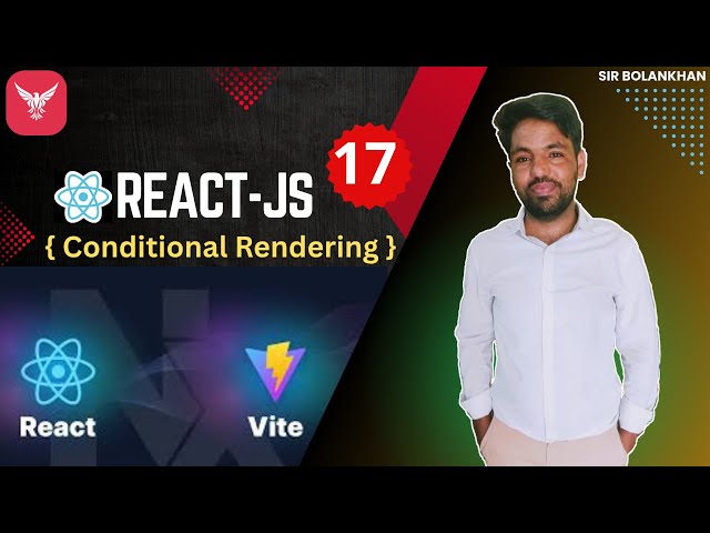Conditional Rendering in React JS ⚛️ | if, Ternary & Logical Operators Explained with Examples