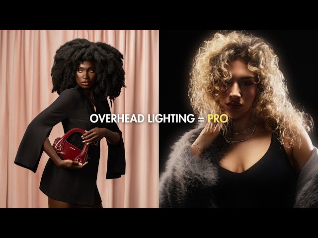 3 Reasons You MUST Use Overhead Lighting in Your Studio Photography