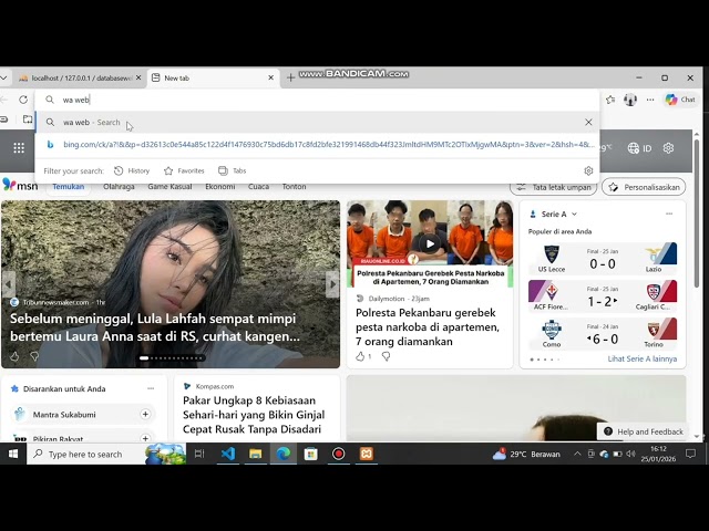 Tutorial database menggunakan PHPmyadmin