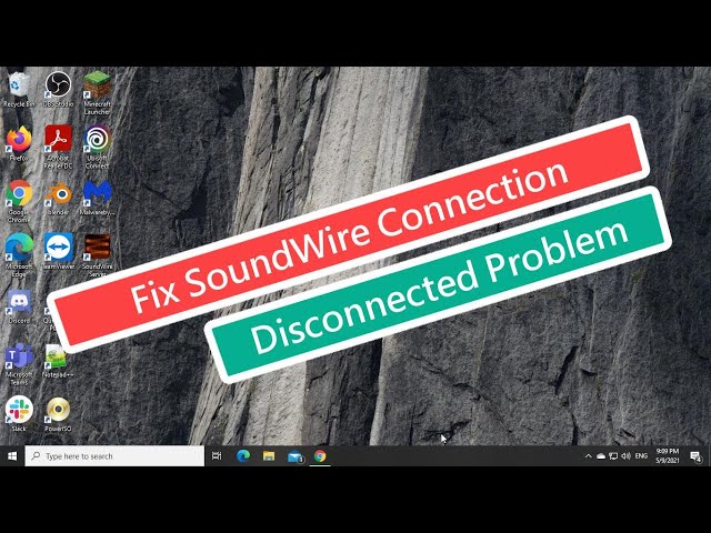 Fix SoundWire Server Connection Disconnected Problem