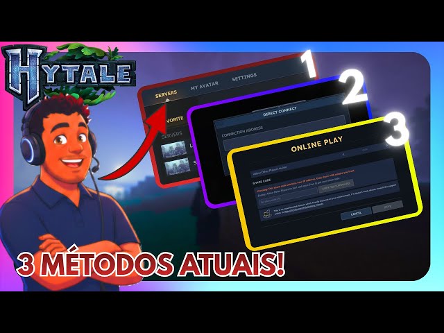 🔴4 CURRENT WAYS TO PLAY MULTIPLAYER ON HYTALE!