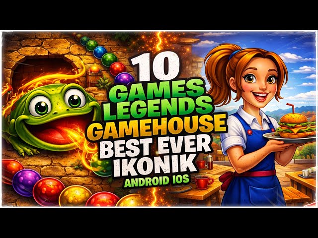 10 Legendary Old School Games from Gamehouse TSUNAMI NOSTALGIAHHH
