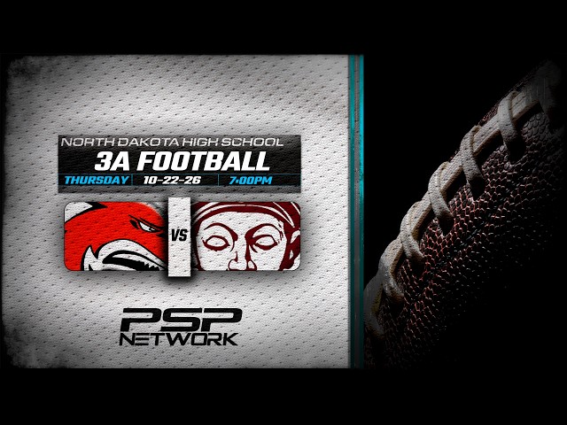 🏈 (10-22-26) AAA FOOTBALL: WILLISTON AT MINOT HIGH