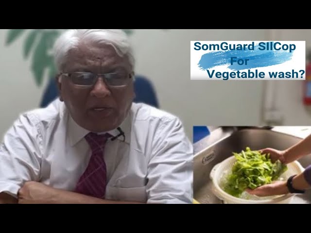 SomGuard Silver for Vegetable Wash #somguarsilver #nanoproduct #vegetablewash
