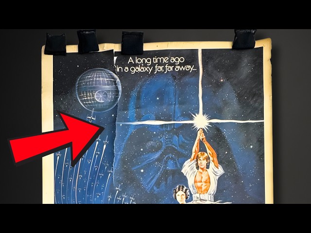 This TORN Star Wars Poster is Worth Thousands... So We Restored It