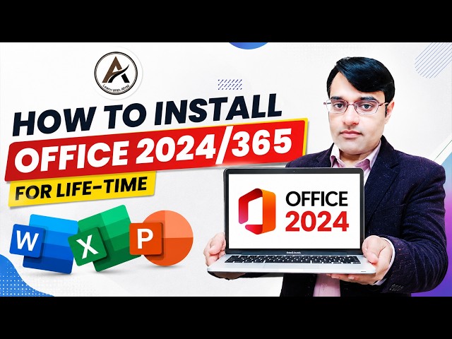 How to Install Microsoft Office 2024/365 for Lifetime |