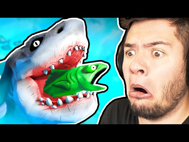 TIBURÓN SE COME TODO! 😅😱