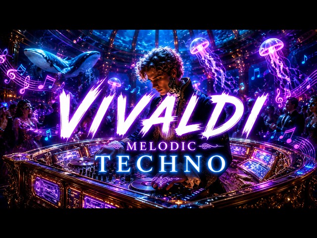 Vivaldi x Classical Techno | Melodic House Mix | Classical Music Playlist for Study & Deep Work