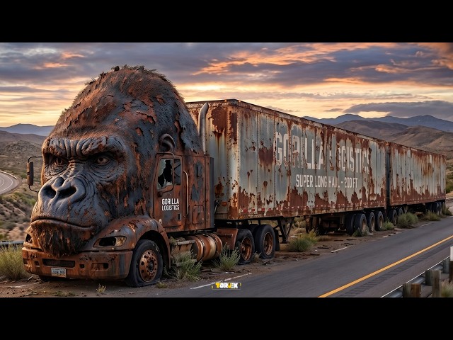 Legendary Gorilla Heavy Truck Restoration | Full ASMR Rust to Power Rebuild | Torvex Garage