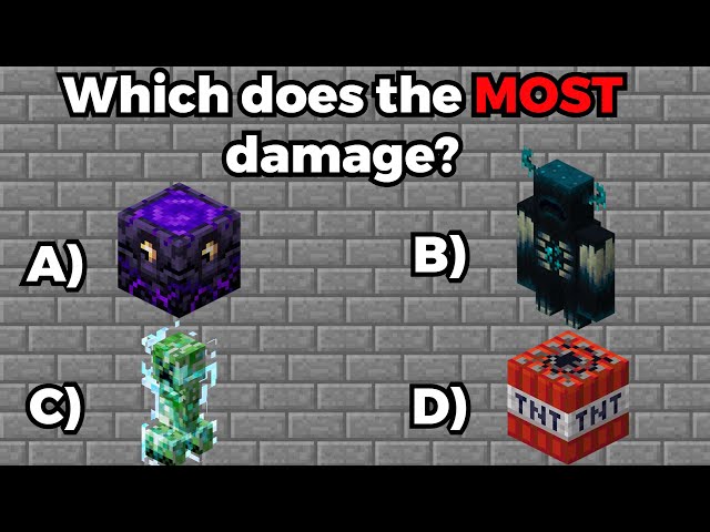 Minecraft Trivia! - How Well Do YOU Know Minecraft?