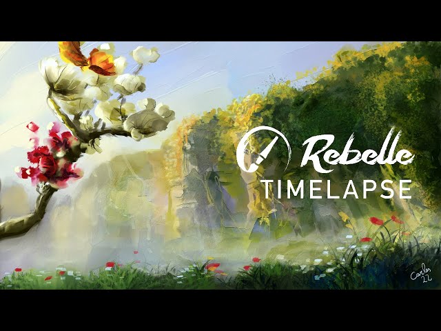 Cliff - Rebelle 5 Timelapse
