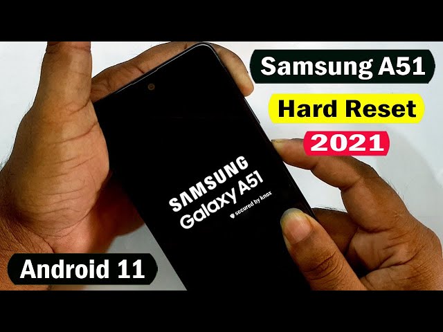 Samsung A51 Hard Reset । Samsung A51 Pattern Unlock | Pin Unlock Without PC |