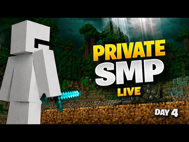 Minecraft Private SMP Live | Survival Gameplay with Friends |