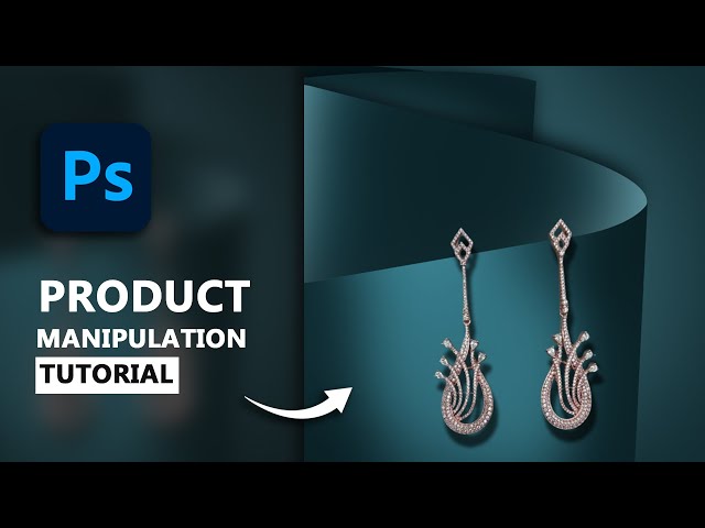 Photoshop Manipulation | How To Make Earring Product Photo Manipulation In Photoshop (Tutorial)