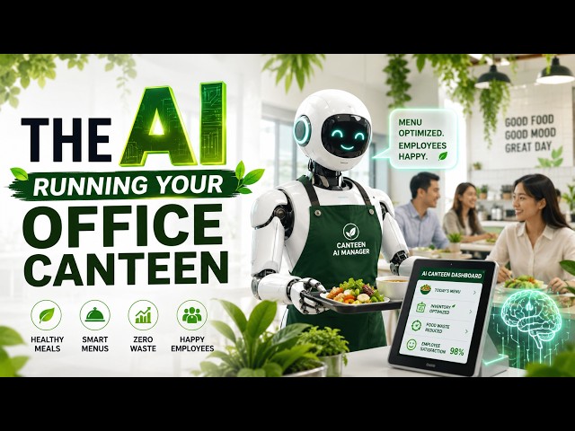 The AI Running Your Office Canteen! AIatWork #SmartCanteen #EverydayAI #FoodTech #AICanteen