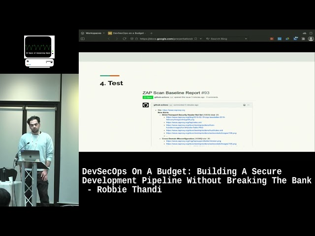 DevSecOps On A Budget: Building A Secure Dev Pipeline Without Breaking The Bank - Robbie Thandi