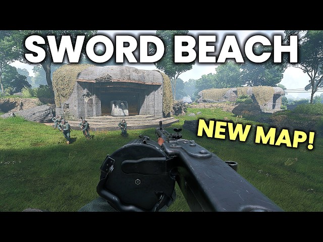 New Sword Beach Map Gameplay - Operation Neptune Update | Enlisted