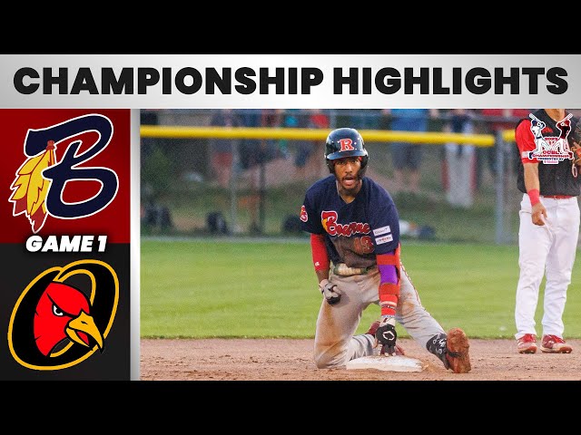 2023 Cape Cod Baseball League Championship Highlights, Game 1: Bourne Braves vs. Orleans Firebirds