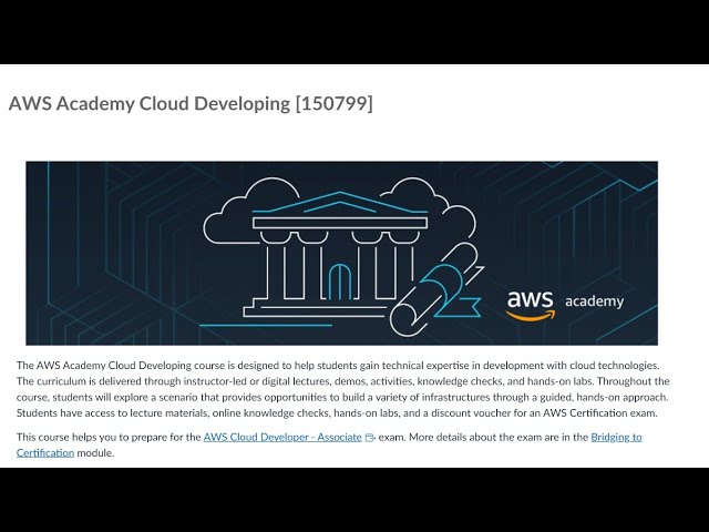 AWS Academy Cloud Developing- step by step guide - Lab 2.1: Exploring AWS CloudShell and an IDE