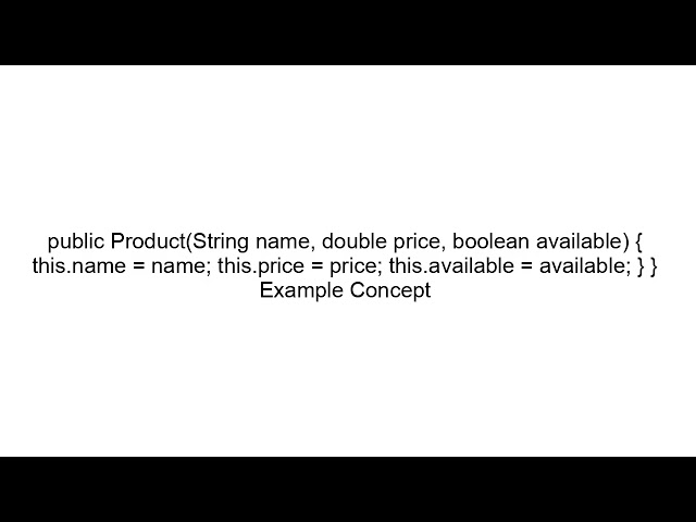 How to Call One Constructor from Another in Java (this() Explained)