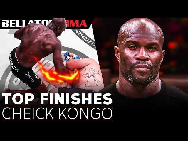 Cheick Kongo's TOP 5 Fight Finishes | Bellator MMA