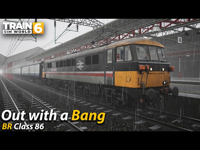Out With a Bang : West Coast Main Line: Crewe - Preston : Train Sim World 6 [4K 60FPS]