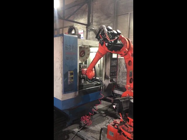 Robot Arm used in Brake Disc Rotor Machining Workshop