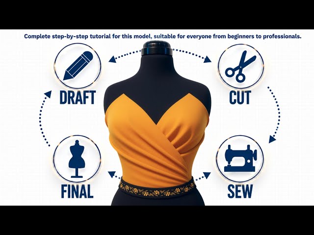 Pattern Making • Cutting • Sewing | Complete Garment Tutorial | All Levels