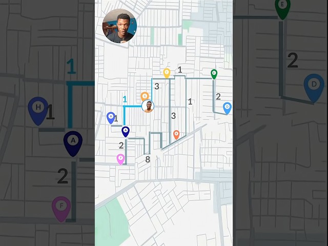 what Google maps use underneath the hood, and how it relates to pathfinding #tech #flutter #dijkstra