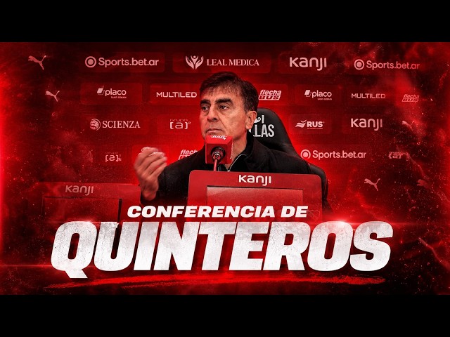 GUSTAVO QUINTEROS Press Conference | INDEPENDIENTE 0 - 1 Platense