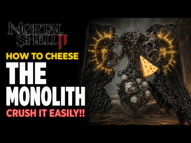 Mortal Shell 2 - How to Cheese The Monolith Boss Easily - Works with all Shells (Deal Laser Attacks)