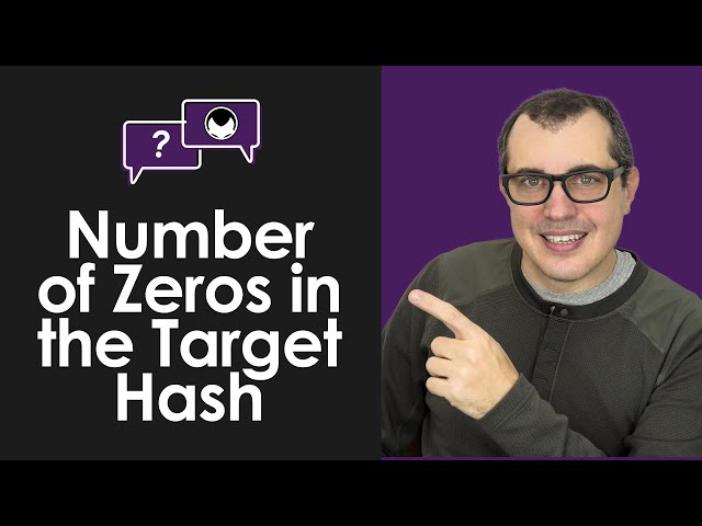 Bitcoin Q&A: How Is the Number of Zeros in the Target Hash Determined?