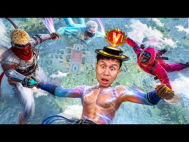 Eh Kya Aagaya Free Fire मैं 😱 New Skydive & V Badge - Tonde Gamer
